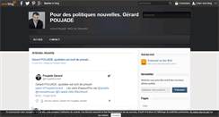 Desktop Screenshot of gerardpoujade.net